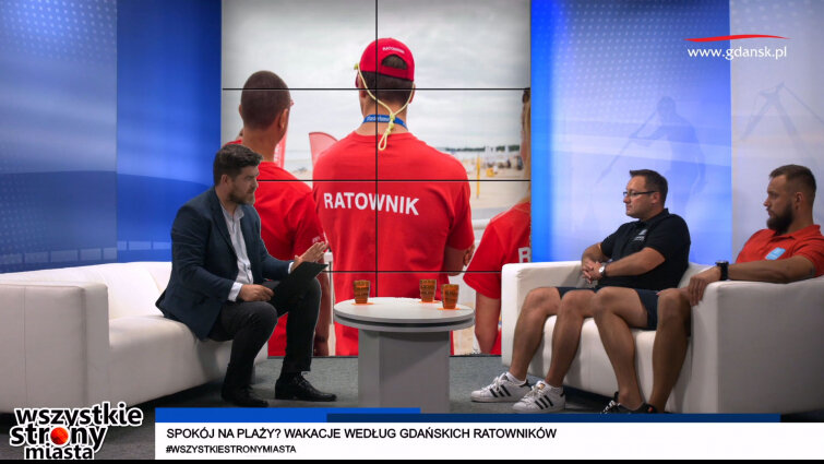 Spokój na plaży? Wakacje według gdańskich ratowników