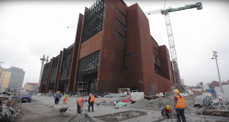 Budowa Europejskiego Centrum Solidarności w Gdańsku