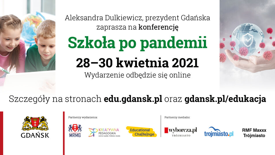 "Szkoła po Pandemii" - konferencja dla uczniów, nauczycieli, rodziców