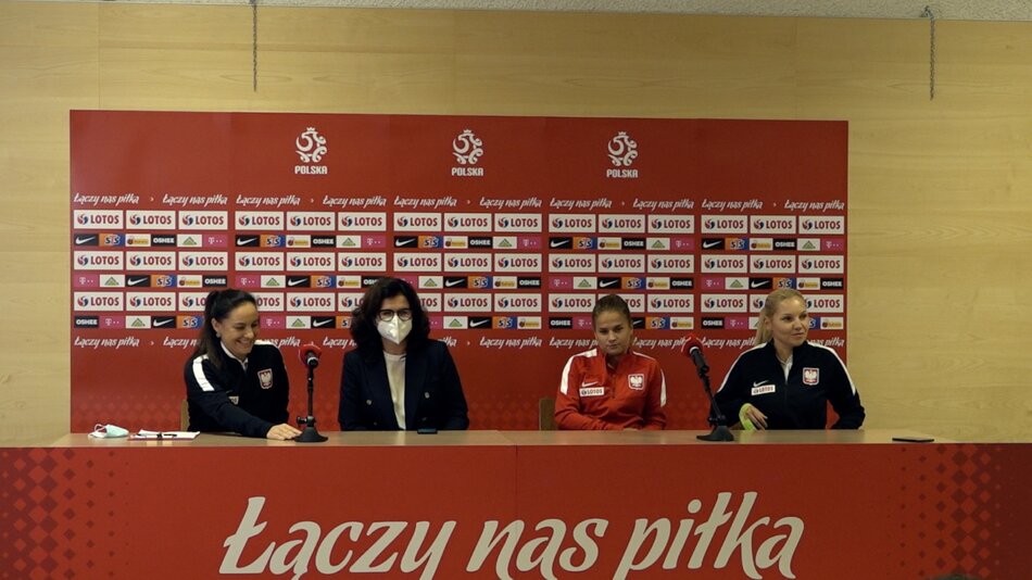 Briefing przed meczem eliminacji do mistrzostw świata w piłce nożnej kobiet