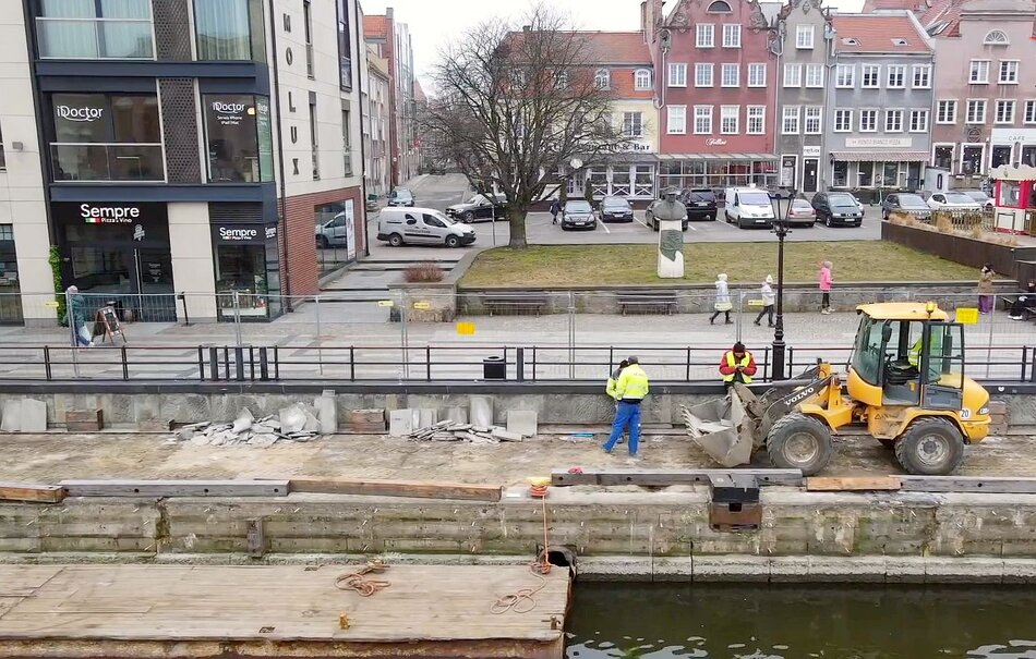 Remont Rybackiego Pobrzeża